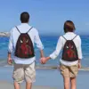 Custom Deadpool Drawstring Bag for Shopping Yoga Backpacks Men Women Sports Gym Sackpack 6