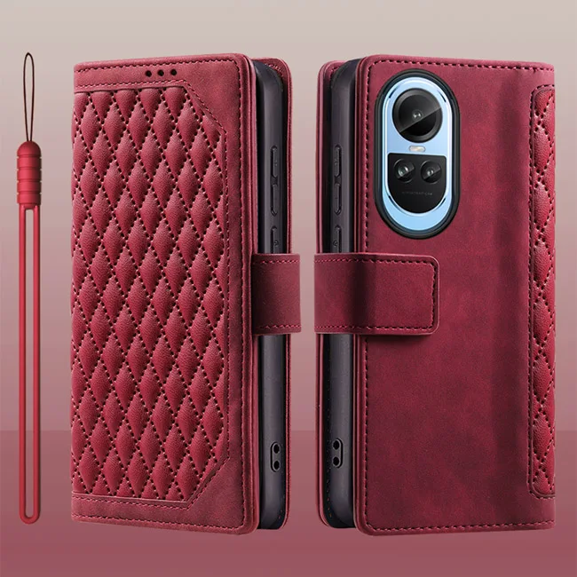 Leather Flip Stand Phone Case with Card Holder