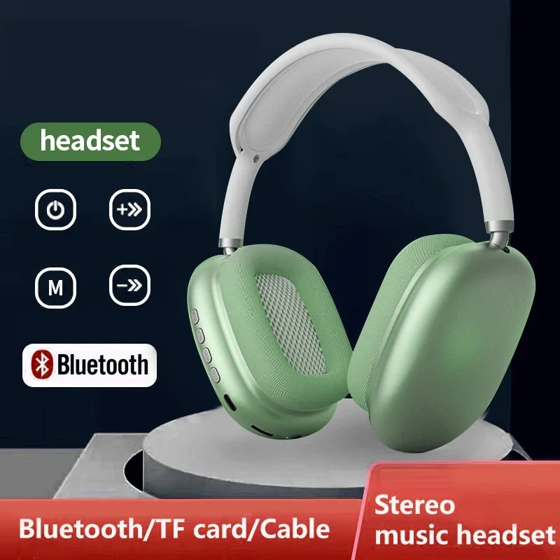 P9 Wireless Bluetooth Headset Outdoor Sports Gaming Wireless Headphones with Mic Noise Cancelling Earbuds Bluetooth Earphones 3