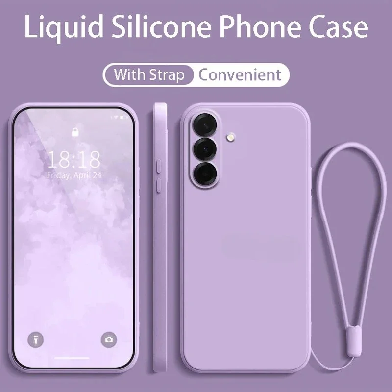 Liquid Silicone Soft Phone Case Cover