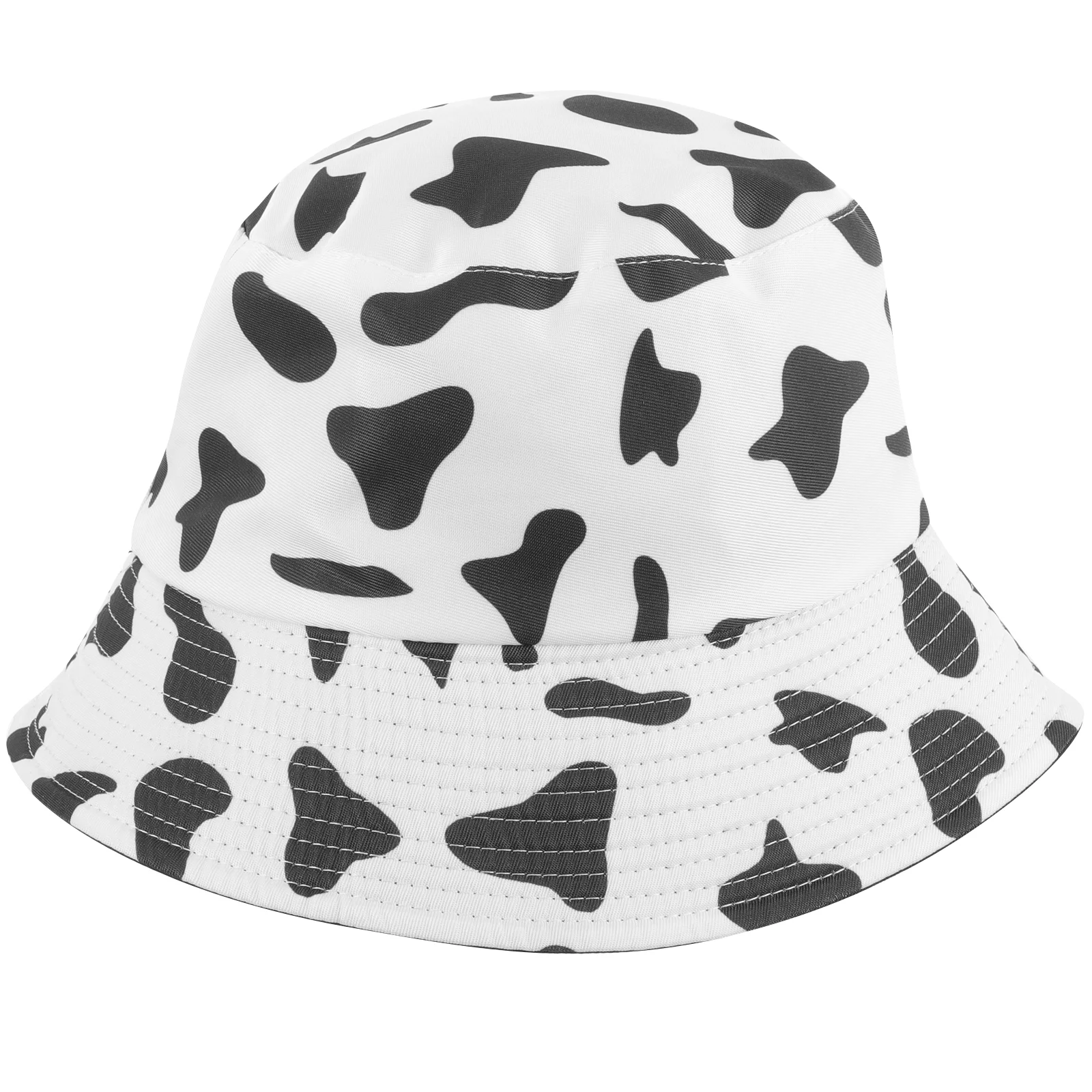 

Fisherman Hat Cow Dot Pattern Breathable Hat Hat for Summer