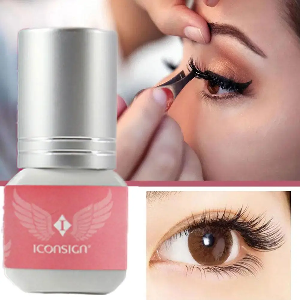 

Eyelashe Glue Quick-drying Low-odor False Eyelashes Black Salon Grafting Glue Beauty Beauty Eyelash Tools Glue Glue Eyelash P2J4