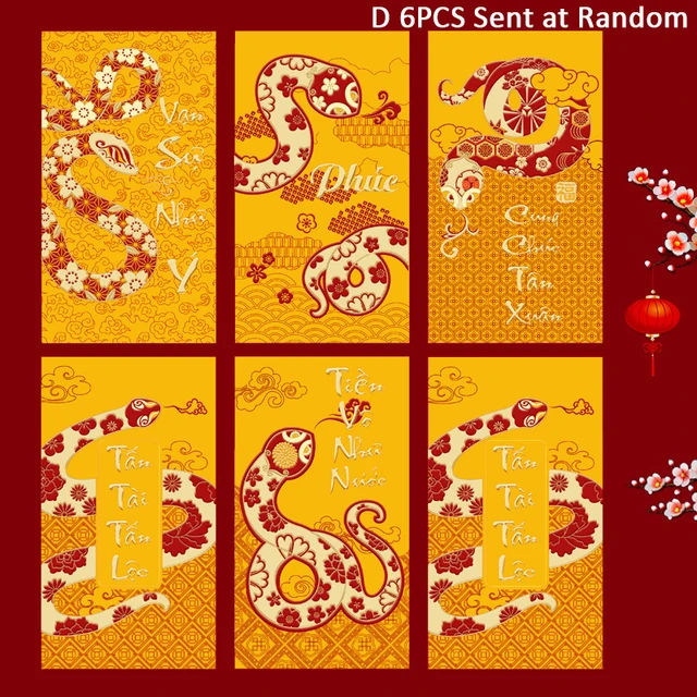 6pcs-2025-year-of-the-snake-spring-festival-red-envelope-new-gift-chinese-zodiac-lucky-lunar-vietnamese-money-pockets-aliexpress