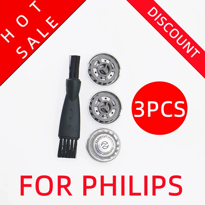 3pcs Replacement Shaver Head for HQ56 HQ55 HQ4+ HQ3 Reflex Plus HQ6843 HQ300 HQ64 HQ916 CloseCut Shaver Heads Free Shipping 3pcs replacement shaver head for philips hq56 hq55 hq4 hq3 reflex plus hq6843 hq300 hq64 hq916 close cut shaver heads