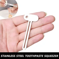 1/3/5Pcs Stainless Steel Toothpaste Tube Squeezers Metal Key Toothpaste Squeezers for Bathroom Hair Dye Cosmetic Tubes Squeezer 1