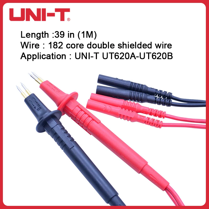 

UNI-T UT-L46 Four Wire Test Leads UT620A UT620B Digital Multimeter Four-wire Test Probe