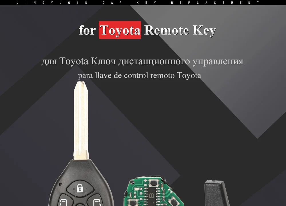 Keyforkess 314.3MHz 4D67 Chip telecomando chiave auto per Toyota Alphard 2005 2006 2007 2008 2009 4 pulsanti chiavi Fob 44010 - Sf8d48deee7004a66bb5aa8e9b5cd0cc1h
