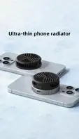 Магнитный кулер для сотового телефона Hagibis, универсальный охлаждающий вентилятор, радиатор для мобильного телефона для iPhone 17, игровая прямая трансляция Black Shark