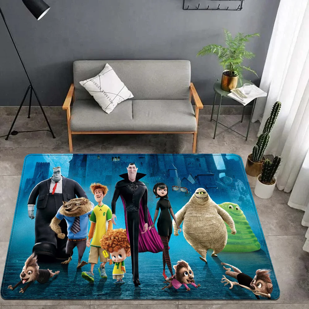 Hotel Transylvania Room Mats Anti-slip Absorb Water Long Strip Cushion Bedroon Mat Household Carpets 6