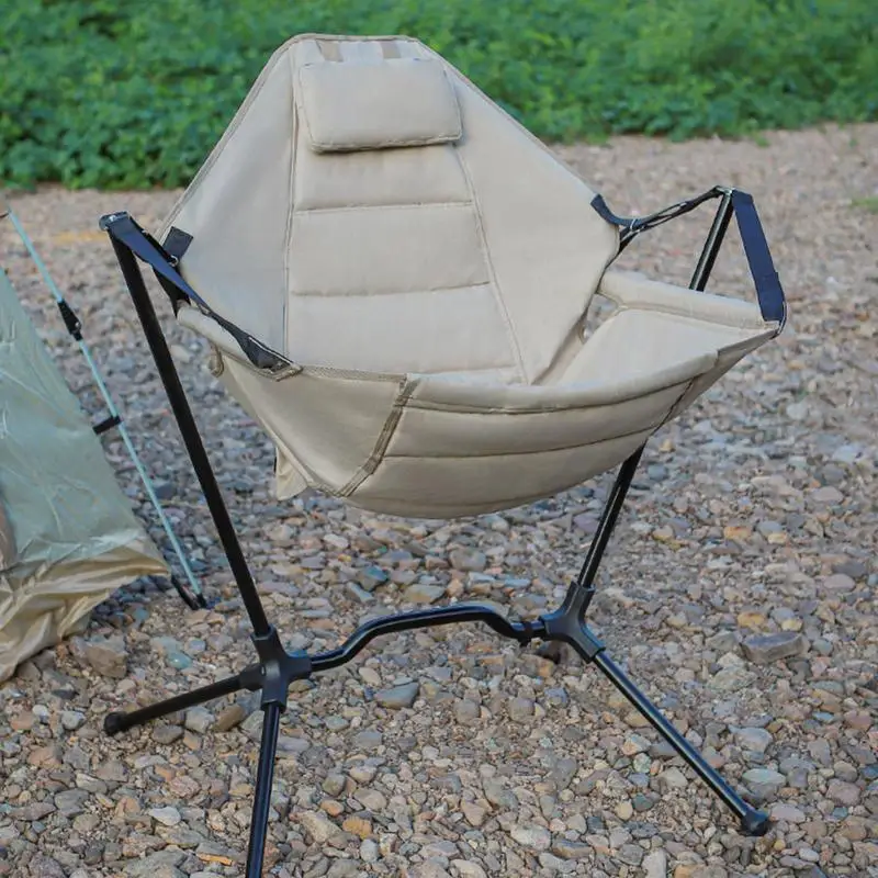 Outdoorové chairs přenosné houpací skládací a houpací hamak židle skládací a nastavitelný hamak chairs pro trávník zasedací místnost piknik