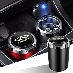 Premium Vehicle Ashtray with Novelty Design - Car Accessories Enhancement (Chery gold)