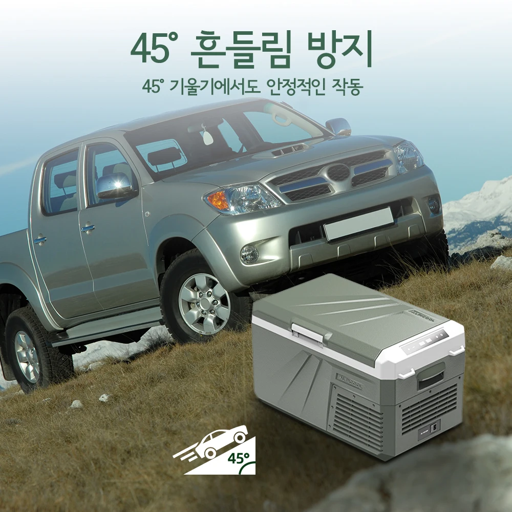 Alpicool 25L 30L 40L Car Refrigerator 12/24V DC 100-240V AC Mini Fridge Freezer Dual Zone Portable Compressor Cooler for Camping