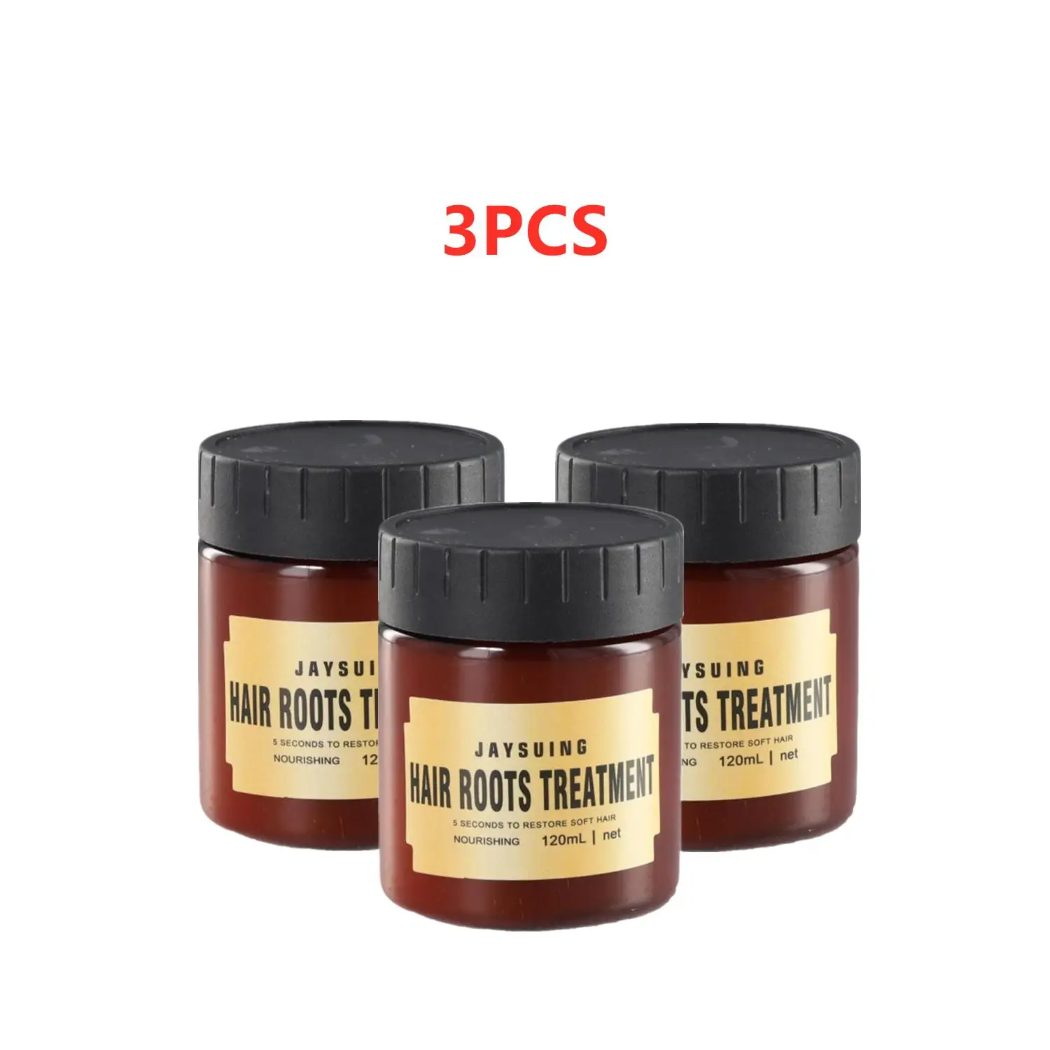 

3PCS PURC Magical Hair Treatment Mask Hair Care Hair Roots Treatment Smoothing Hair Conditioner Nutrient Repair Damage Dry Hair