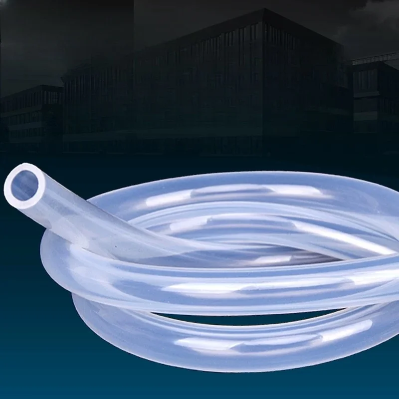 Food Grade Silicone Rubber Hose 1/3/5M ID 0.5-12mm O.D Flexible Nontoxic