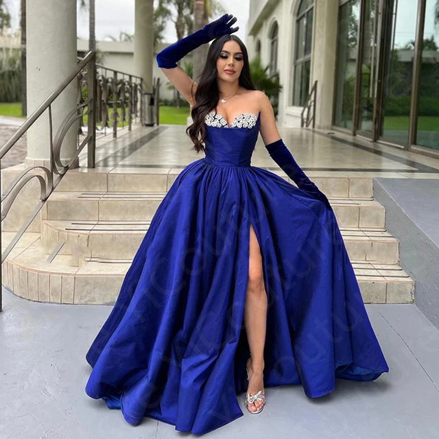 Floria Overskirt Evening Dress Heavy Beaded Sweetheart Formal Prom Party  Gowns Engagement Dress Elegant Robe Soirée Female 2024 - AliExpress