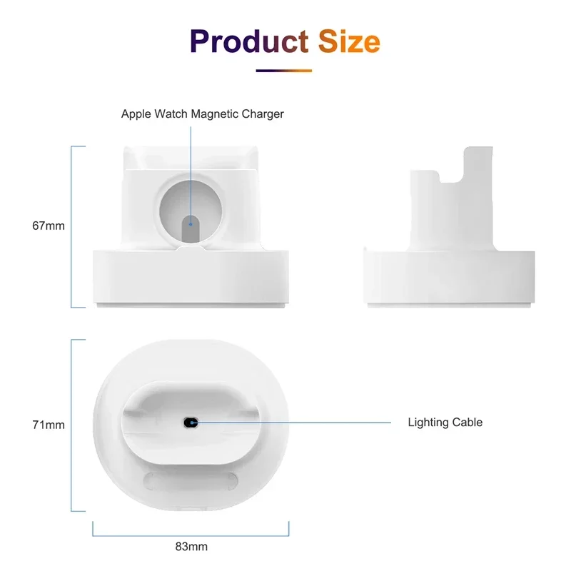 Phone Watch Earphone Silicone Charging Stand Holder 3 In 1 for IPhone 14 15 Pro Max IWatch Airpods Pro 2 3 apple watch charger stand,phone mount holder,apple watch charging bracket,watch display stand,galaxy watch charger stand,phone watch storage rack