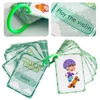 Kids Action Cognition Cards Funny Q&A Learning Classroom Interaction Aids English Teaching Educational Toys Montessori Material 3