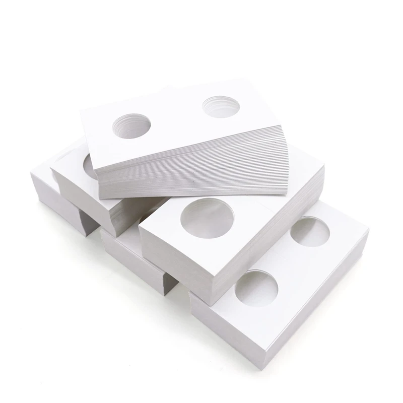 

300 Piece Coin Paper Holders Coin Paper Clip 6 Assorted Sizes Coin Holders For Coin Protect