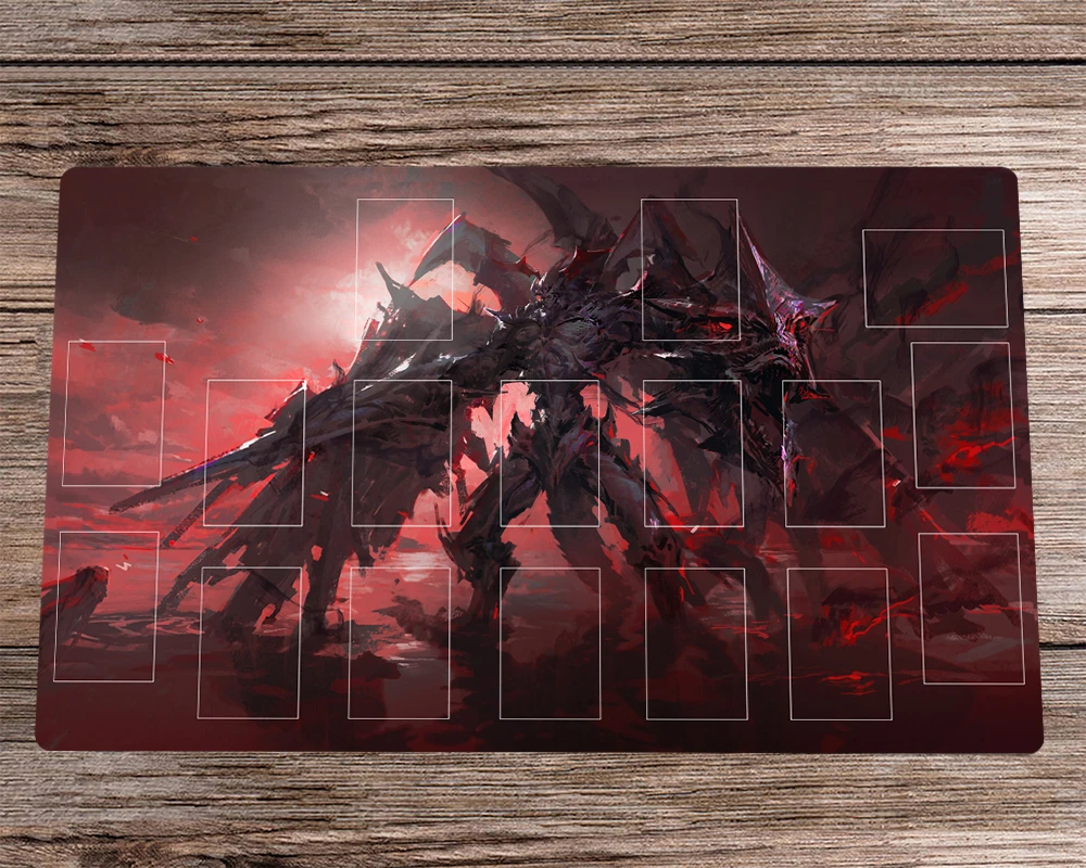 YuGiOh Playmat Destiny HEROPlasma TCG CCG Trading Card Game Mat OCG