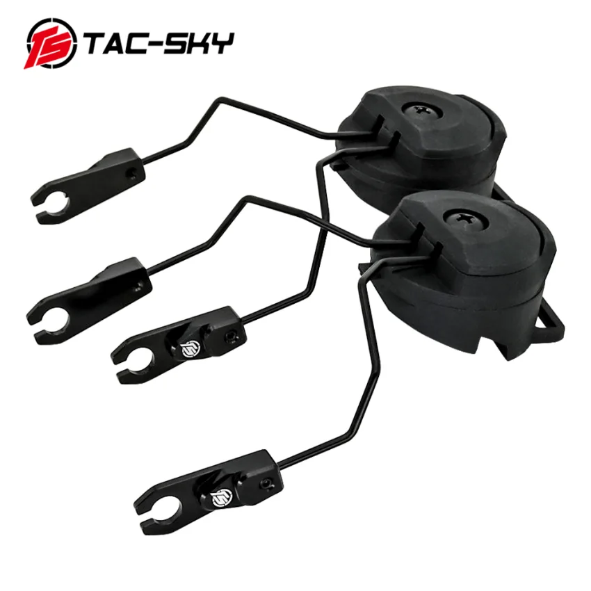 TS TAC-SKY Tactical ARC OPS Quick Helmet Track Adapter for SORDIN Hearing Protect Hunting Headset Electronic Shooting Earmuffs