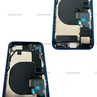 Square Full Assembly Back Middle Frame For For iPhone 8 SE 2020 SE2 2nd Chassis Full Housing Assembly Battery Cover With Flex 1