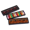 Portable Chinese 13 Digits Column Abacus Arithmetic Soroban Calculating Counting Math Learning Tool for Children 2