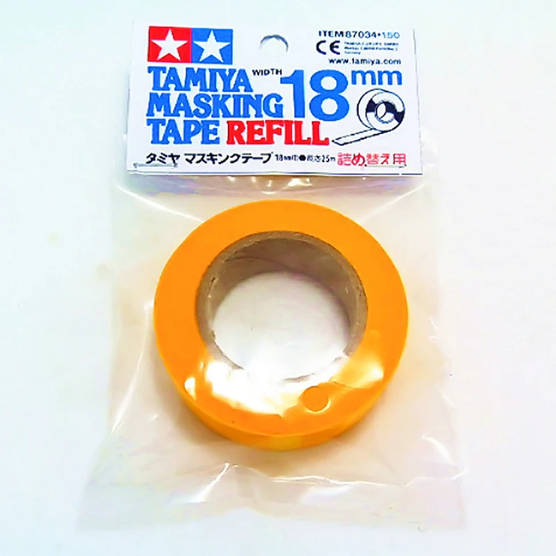 タミヤ 87035 マスキングテープ 18 ミリメートル用プラスチック