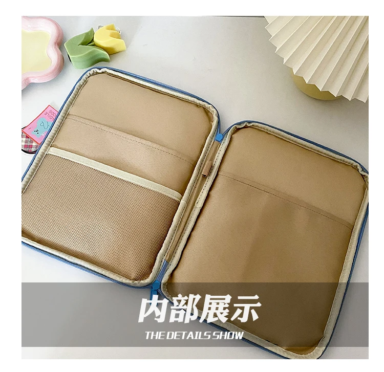 Plaid Series Organizer, Shell, Sleeve Holder