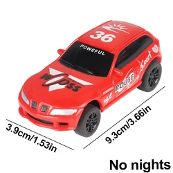 RC Railway Car Accessories: Electric Race Track Vehicle Double Battle Speedway Professional Slot Car Circuit Racing Gift ( Light Yellow)