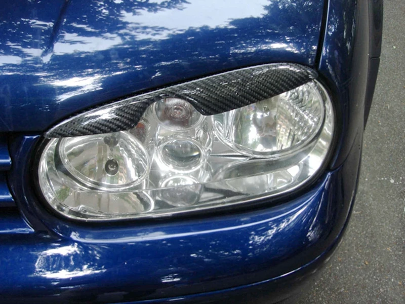 

Fit For Carbon Fiber VW 1999-2004 Golf4 Golf Iv Mk4 Eyebrows Eyelids Eyelid