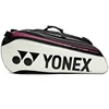 YONEX Genuine Waterproof Yonex Tennis Racket Bag High Quality PU Leather Sports Bag For Women Men Holds Up To 6 Rackets 6
