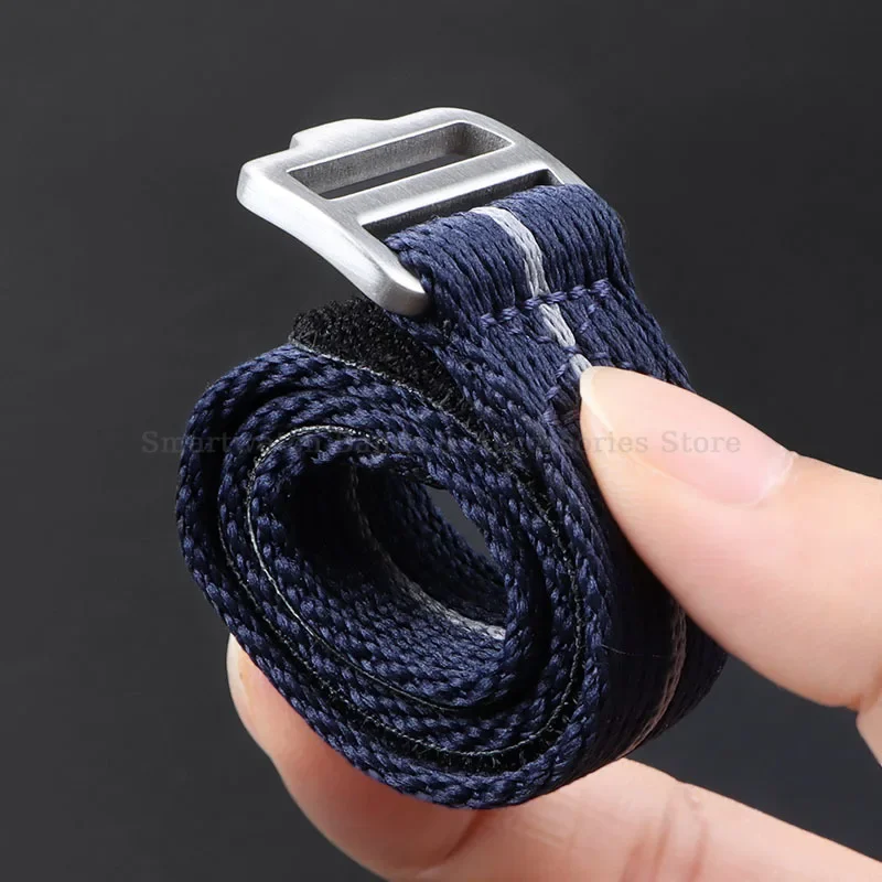Nylon Canvas Watch Strap for Military Sport Wristbands - Unisex Replacement Bracelet
