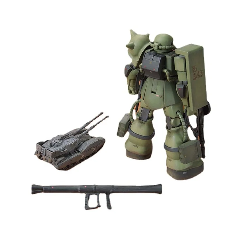 Bandai Gundam Model Kit Anime Figure HGUC MS-06 ZAKU The Ground