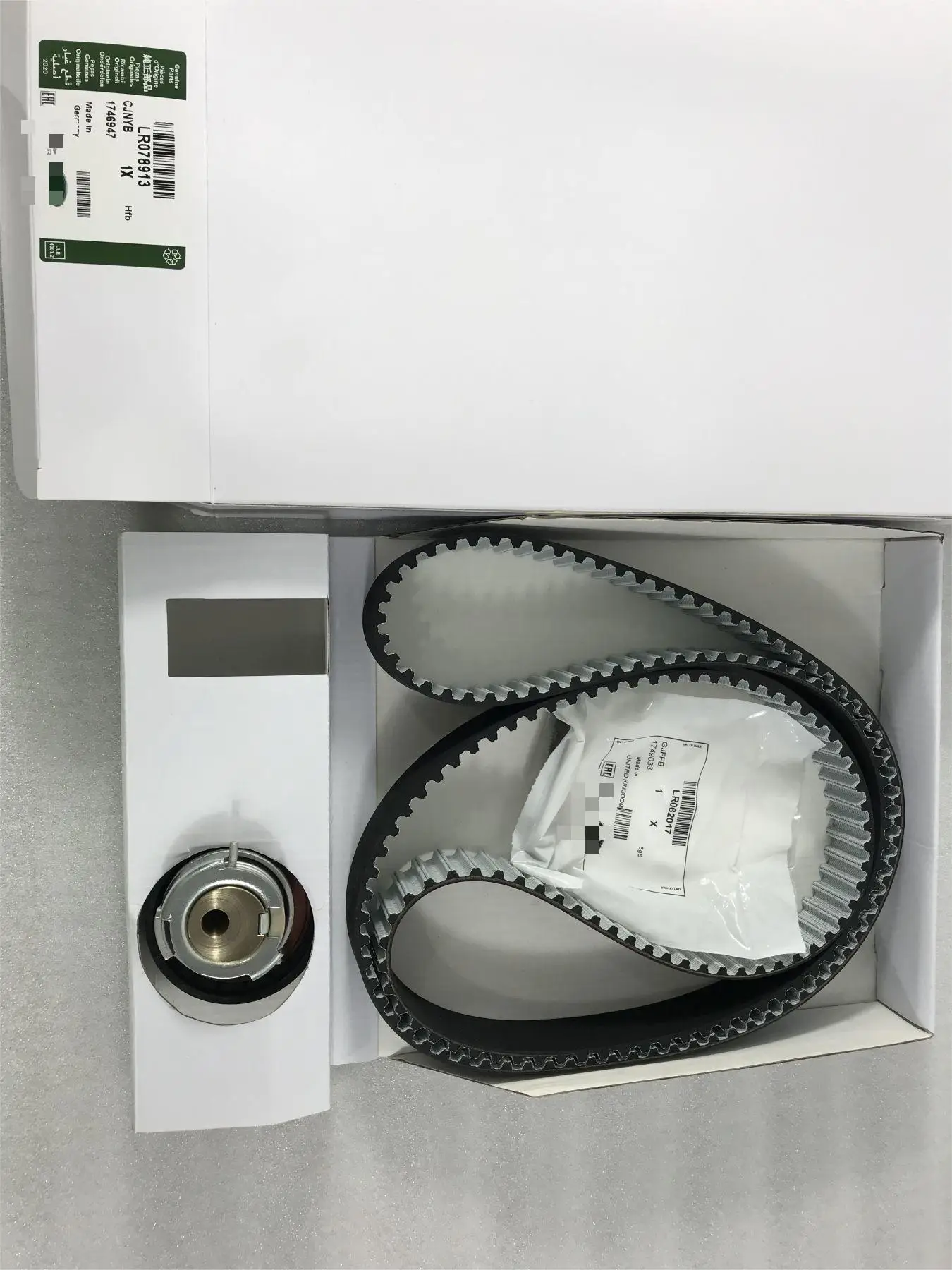 3.0 Diesel Dual Turbo Timing Belt Set For Discovery Lr4 Range Rover Rr Sport Velar Ktb1149