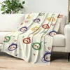 Warm Soft Plush Nap Blankets Sofa cute rug for Living Room Office Bed Cartoon Home Travel Kid Birthday The-T-TeletubbieS Gifts 1