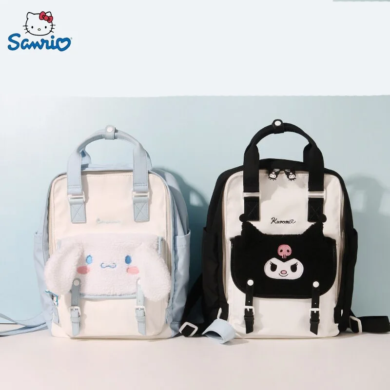 

Sanrio Cinnamoroll Bags Girl Cartoon Large Capacity Design School And Travel Shoulder Portable Unisex Cute Kuromi Trend Backpack