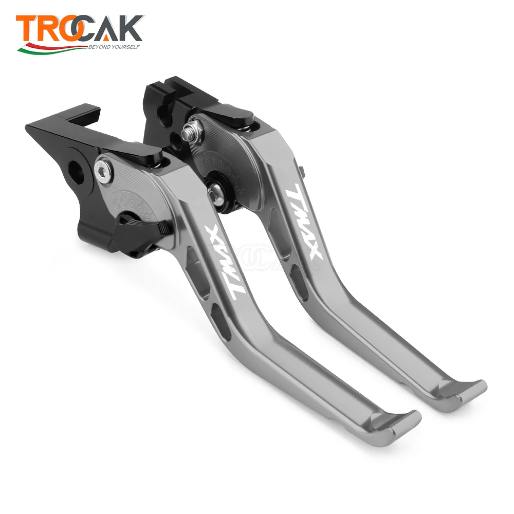 Leve Freno E Frizione Corte Per T MAX 530, 500, 560 (2012-2021): In Alluminio CNC, Colori Assortiti