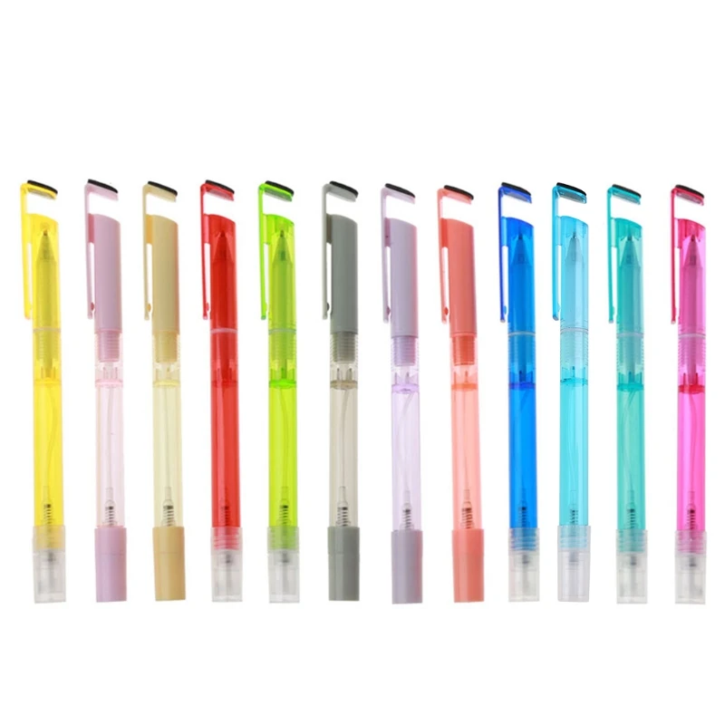 

3-in-1 Gel Pens Phone Stand Screen Cleaner Designed Black Gel Pen Refills