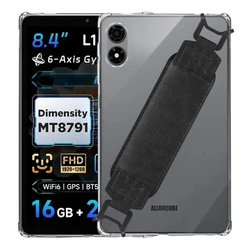 Clear TPU Shockproof Tablet Case with Security Hand Strap for IPlay 70 Mini Pro (1 TPU case 1 Strap)