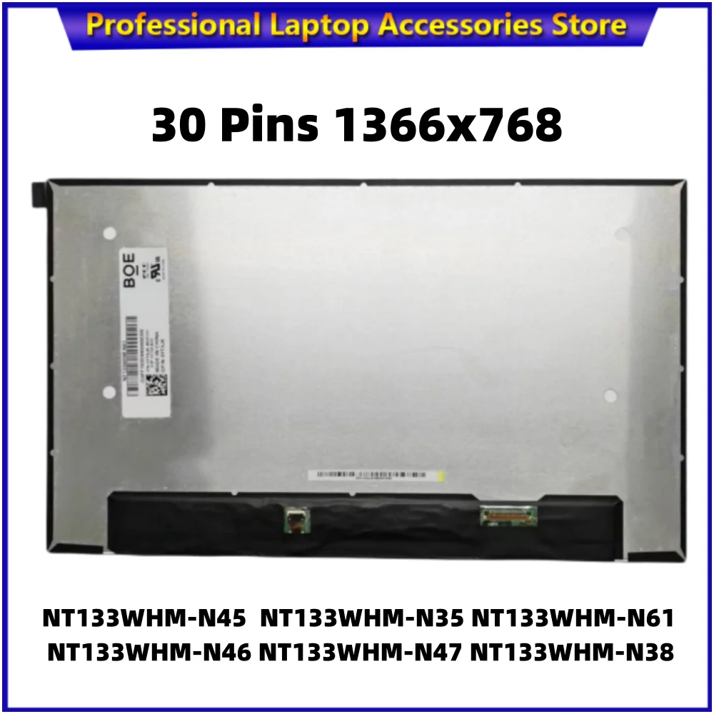 

NT133WHM-N61 B133HAN05.C для ноутбука Dell Latitude 5300, 7300, 3301 дюймов, ЖК-экран, матрица EDP, 30 контактов, FHD, 13,3 p, IPS