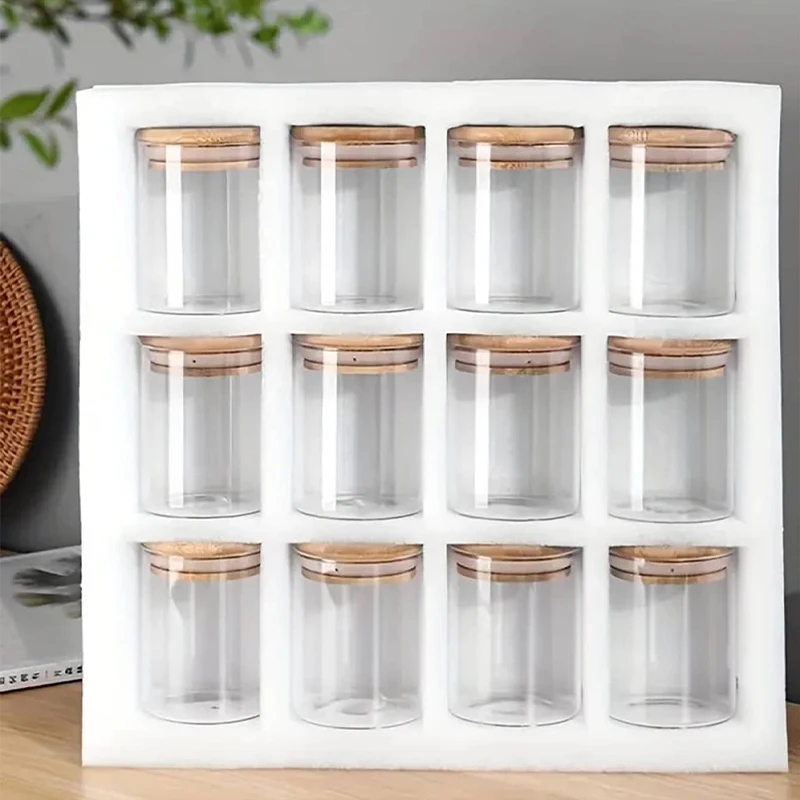 24pcs Spice Jars With Labels, 4 Oz Glass Spice Jars With Bamboo Lids,  Minimalist Farmhouse Spice Labels Stickers, Collapsible Funnel, Seasoning  Storag