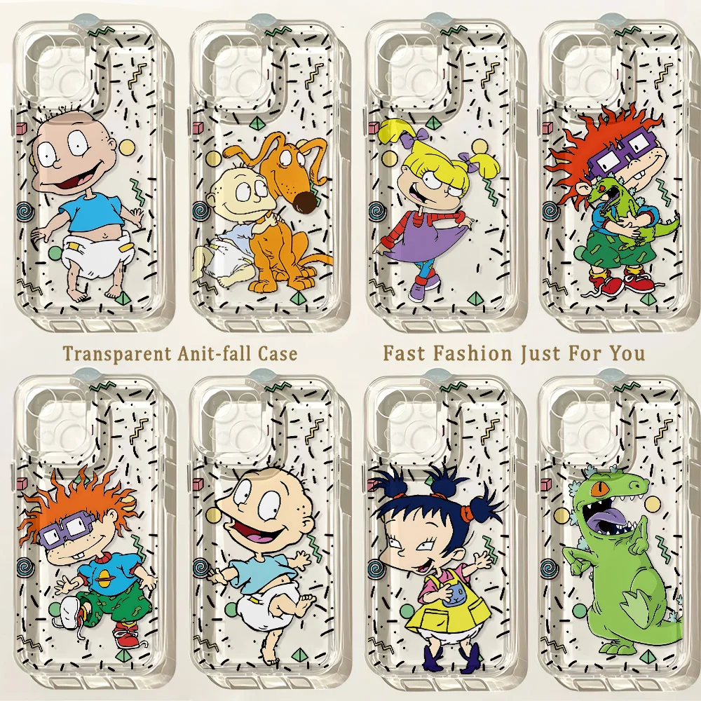 Vibrant Cartoon Rugrats Phone Case - Cute Design