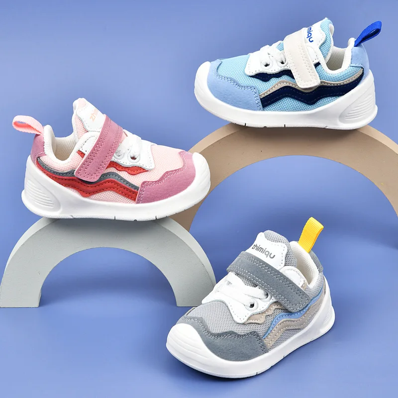Toddler Shoes Baby Boy Shoes Spring and Autumn 0-1-3 Years Old Baby's Shoes Soft Bottom Children's Functional Shoes Baby Girl Sh