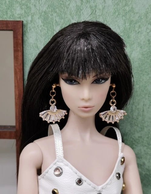 1/6 Doll Accessories Simulation jewelry Earring Necklace Bracelet For  Barbie Doll for FR kissmela PP doll Toys no doll