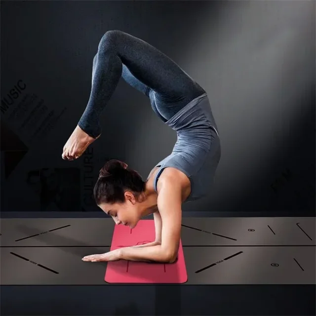Mini PU Yoga Pad Eco-Friendly Non Slip Knee Elbows Soft Pilates Mat Fitness Auxiliary Cushion Training Exercises For Gym Sport 4
