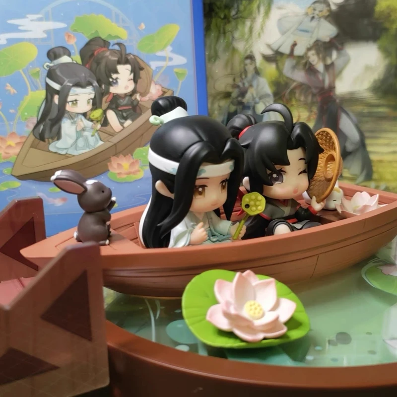 

Original Mo Dao Zu Shi Wei Wuxian Lan Wangji Figure Mdzs Doll Model Toy Gk Night Light Cosplay Figure Anime Xmas Gifts Decro