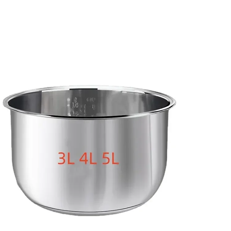 Panela Interna Adequado para Fogão de Arroz Midea Aço Inoxidável 304 3l4l5l Fs3010 70 Panela Espessada