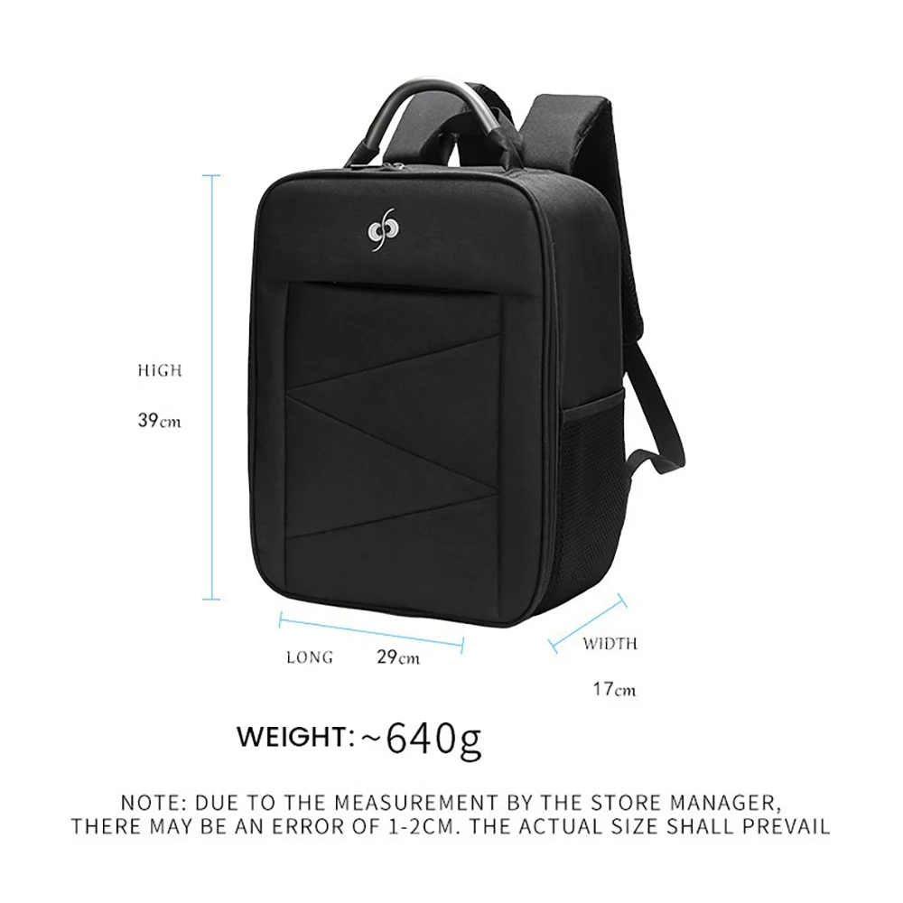Bagpack For DJI Avata 2 Large Capacity Waterproof Carrying Case Outdoor Travel Handbag Storage Bag for DJI Flight Glasses 3 ACC drone accessories drone storage bag drone storage case drone backpack