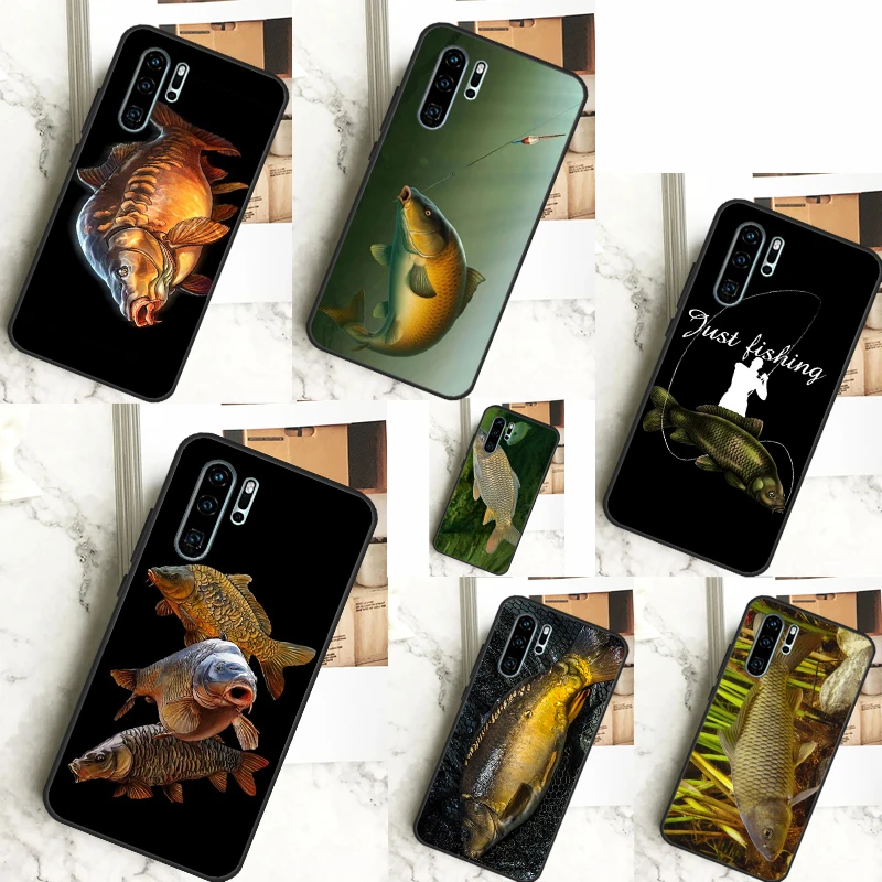 Carp Fish Fishing Phone Case for Huawei - Stylish Protective Cover