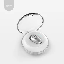  VAORLO Mini Earphone Bluetooth 5.0 Wireless Headphones Hi-Fi Bass Music Headset with HD Mic 1200mAh Charging Box Sports Earbuds 